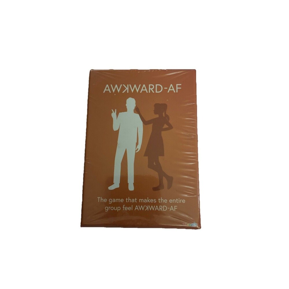 Awkward-AF By Three8. Card Game. New. Sealed. 17+ RARE Game. Discontinued.